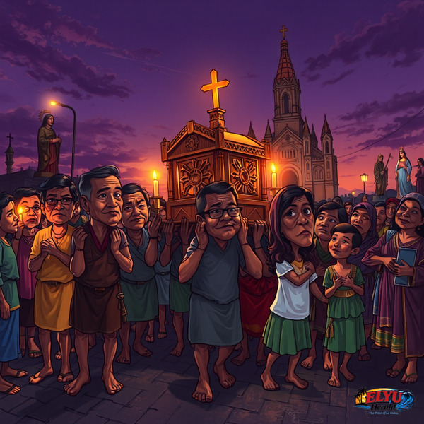 An illustration of devotees and Panata
