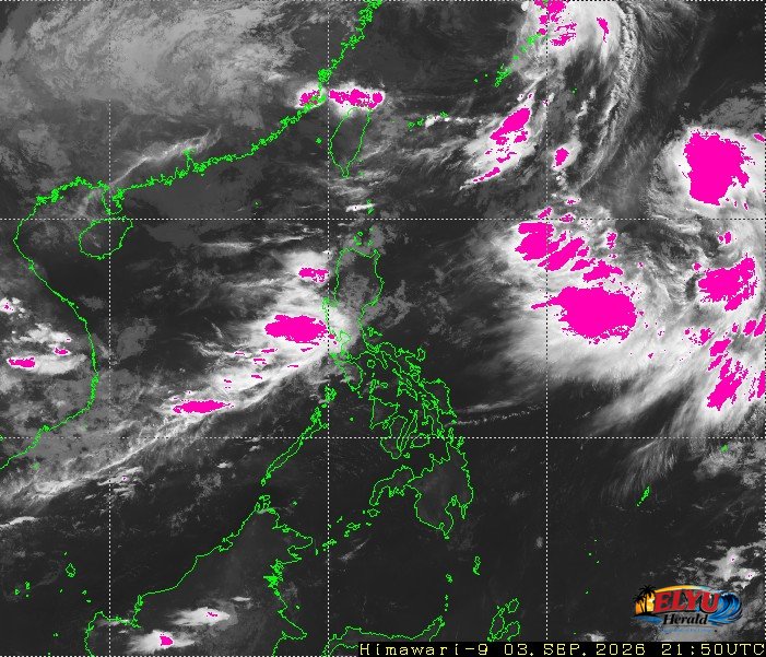 Image showing potential heavy rainfall