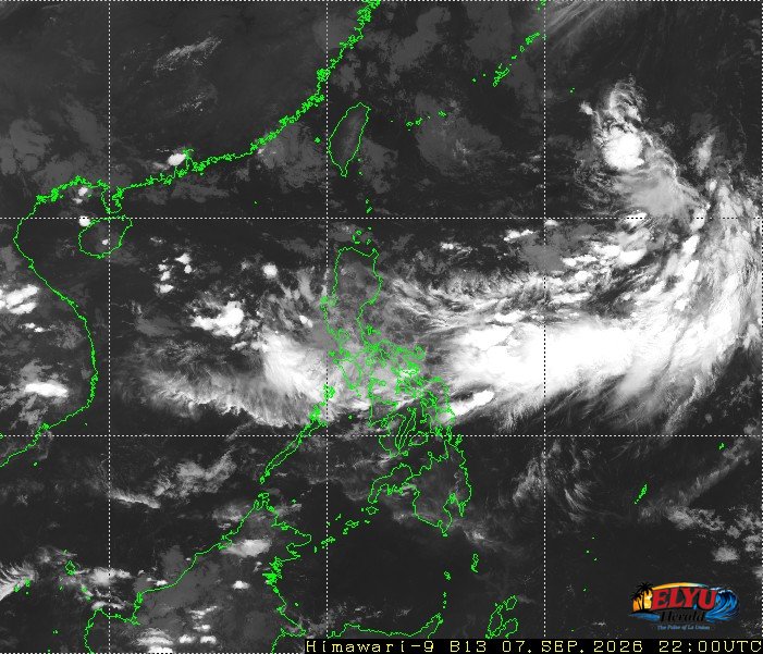 Screenshot from JMA