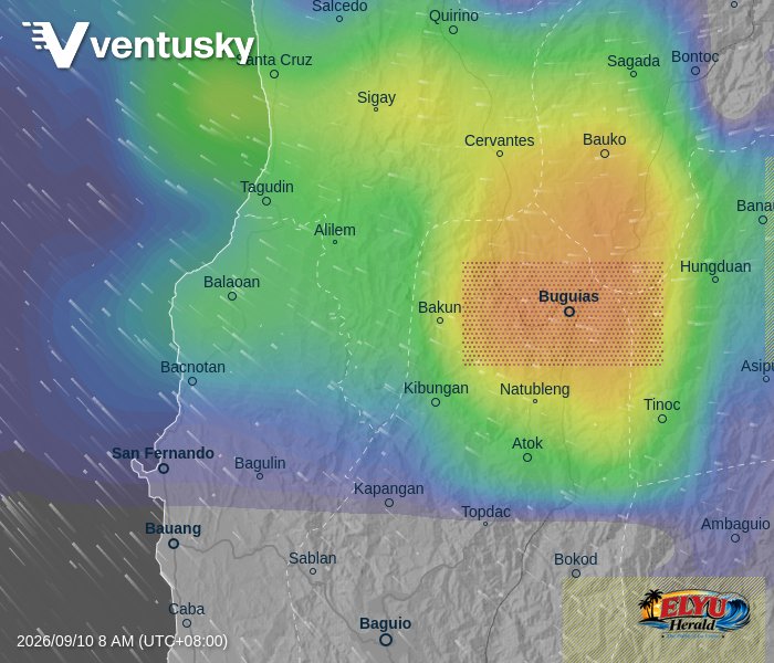 Forecast Animation as of presstime