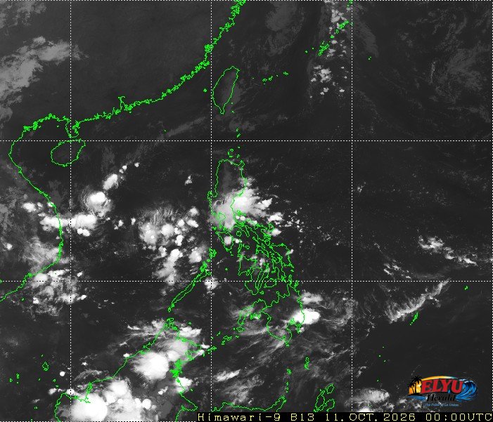 Satellite image courtesy of JMA